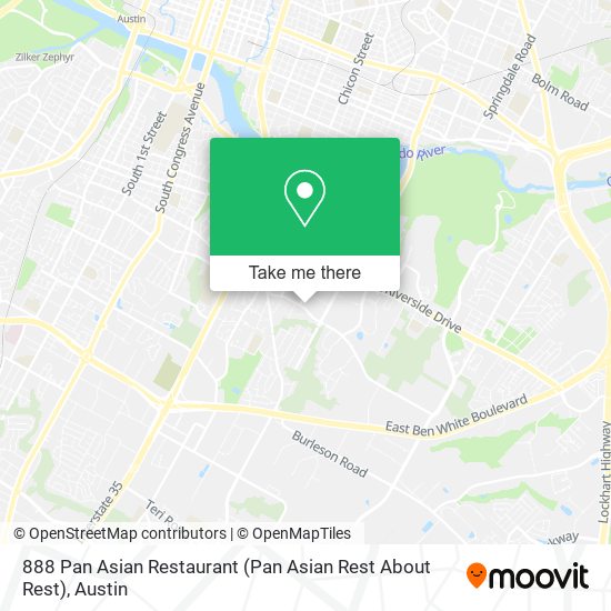 Mapa de 888 Pan Asian Restaurant (Pan Asian Rest About Rest)