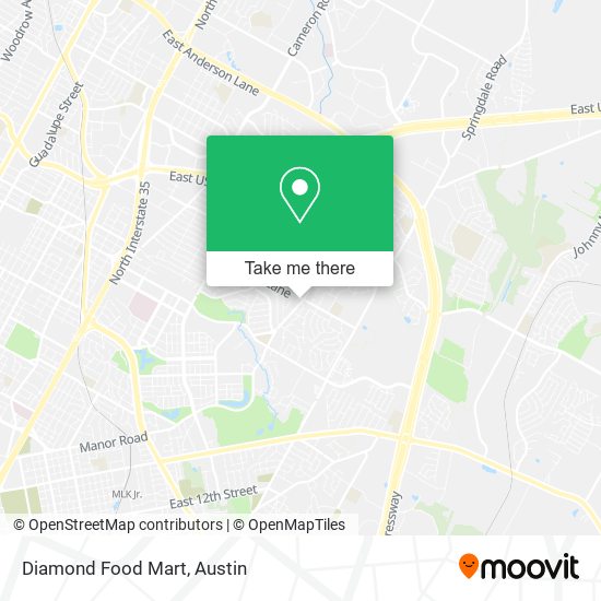 Diamond Food Mart map
