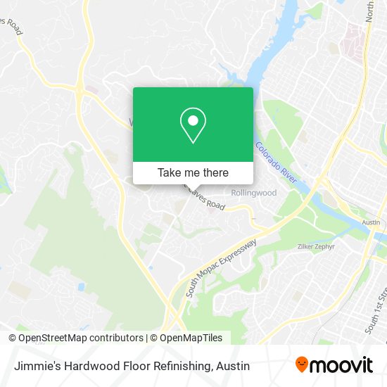Mapa de Jimmie's Hardwood Floor Refinishing