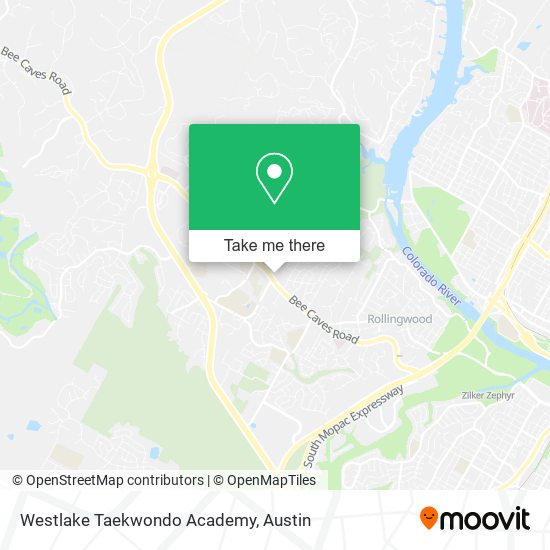 Mapa de Westlake Taekwondo Academy