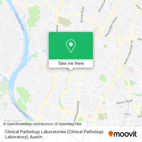 Clinical Pathology Laboratories (Clinical Pathology Laboratory) map