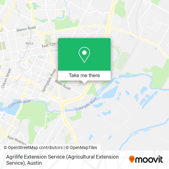 Mapa de Agrilife Extension Service (Agricultural Extension Service)