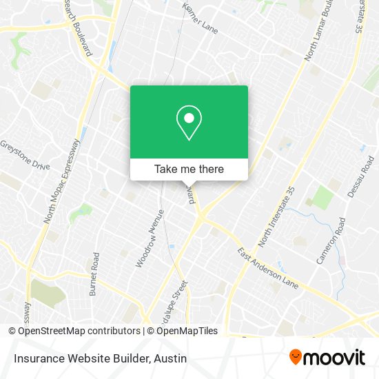 Insurance Website Builder map