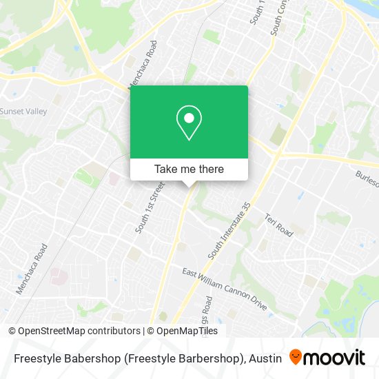 Mapa de Freestyle Babershop (Freestyle Barbershop)