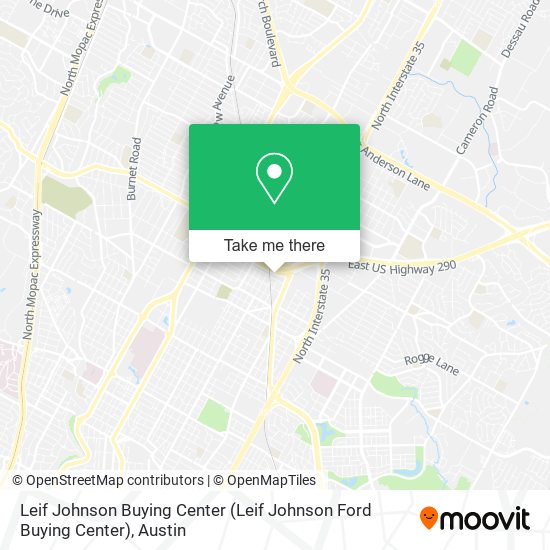 Mapa de Leif Johnson Buying Center