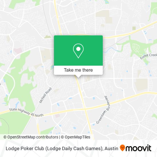 Lodge Poker Club (Lodge Daily Cash Games) map