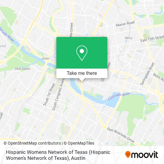 Mapa de Hispanic Womens Network of Texas (Hispanic Women's Network of Texas)
