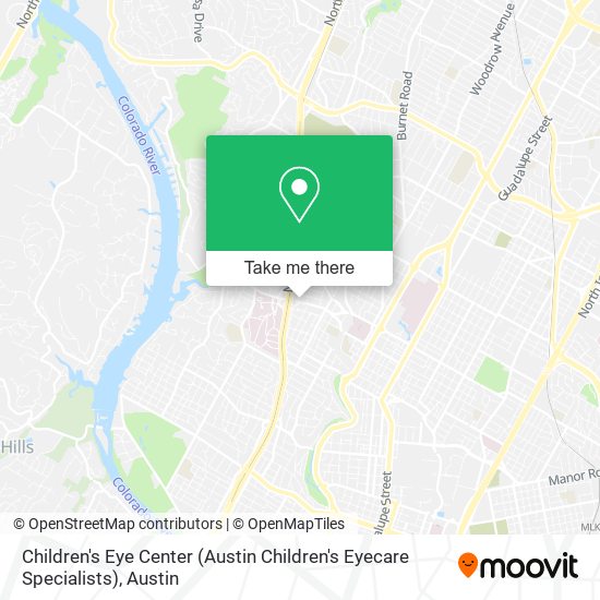 Mapa de Children's Eye Center (Austin Children's Eyecare Specialists)