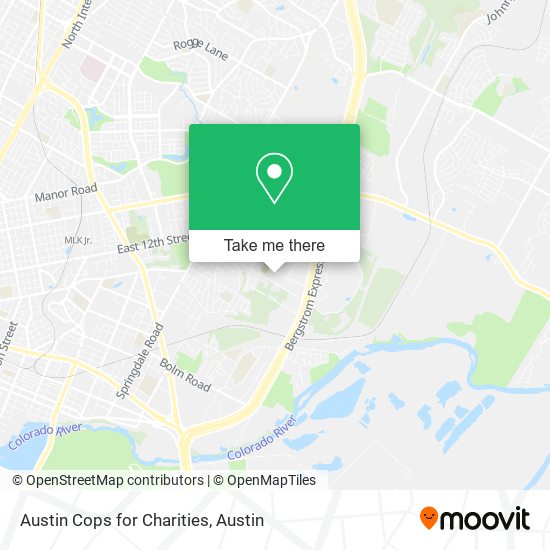Mapa de Austin Cops for Charities