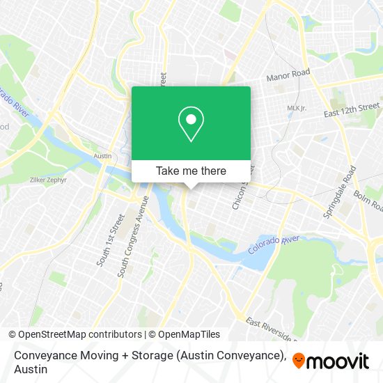 Conveyance Moving + Storage (Austin Conveyance) map