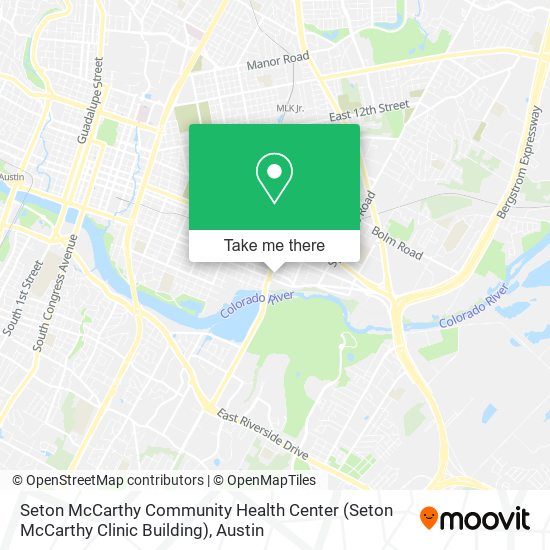 Mapa de Seton McCarthy Community Health Center (Seton McCarthy Clinic Building)