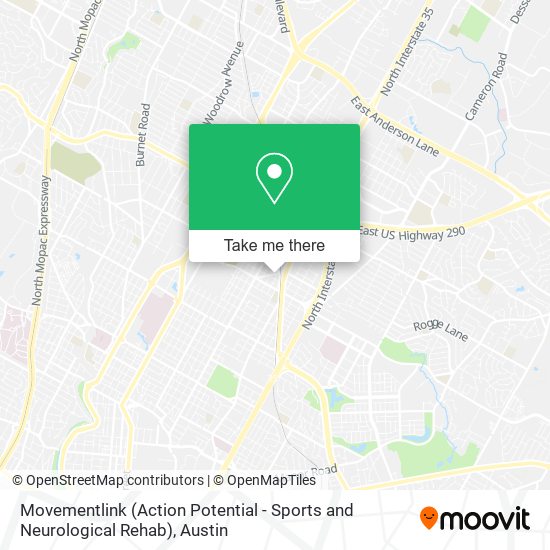 Movementlink (Action Potential - Sports and Neurological Rehab) map