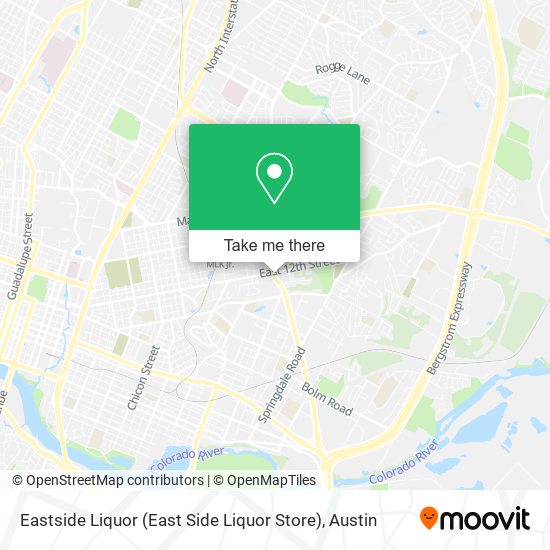 Eastside Liquor (East Side Liquor Store) map