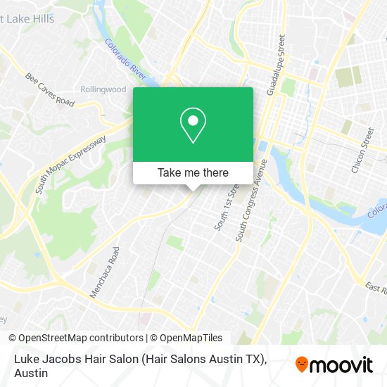 Luke Jacobs Hair Salon (Hair Salons Austin TX) map