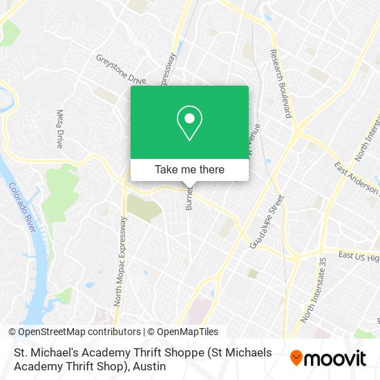 St. Michael's Academy Thrift Shoppe (St Michaels Academy Thrift Shop) map