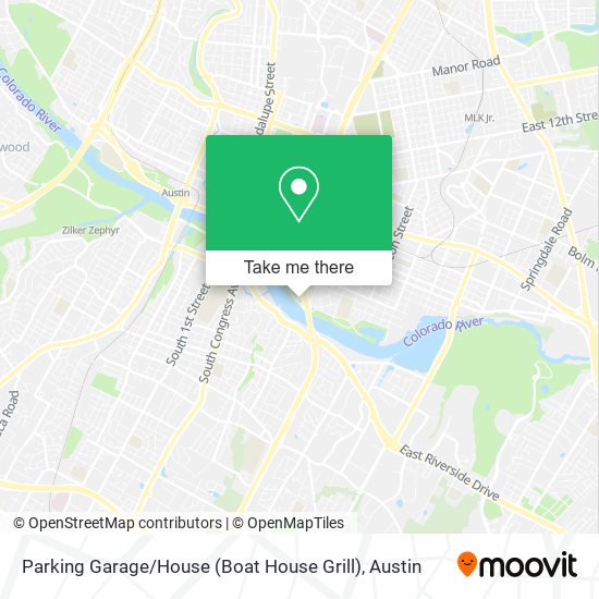 Parking Garage / House (Boat House Grill) map
