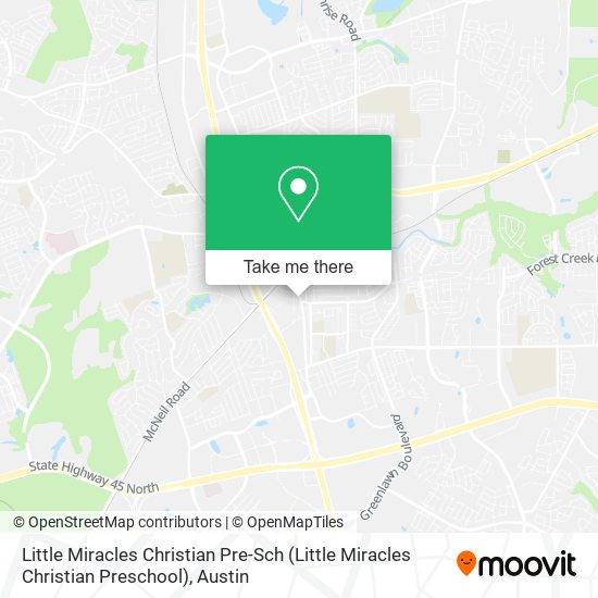 Mapa de Little Miracles Christian Pre-Sch (Little Miracles Christian Preschool)