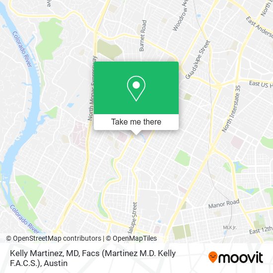 Kelly Martinez, MD, Facs (Martinez M.D. Kelly F.A.C.S.) map