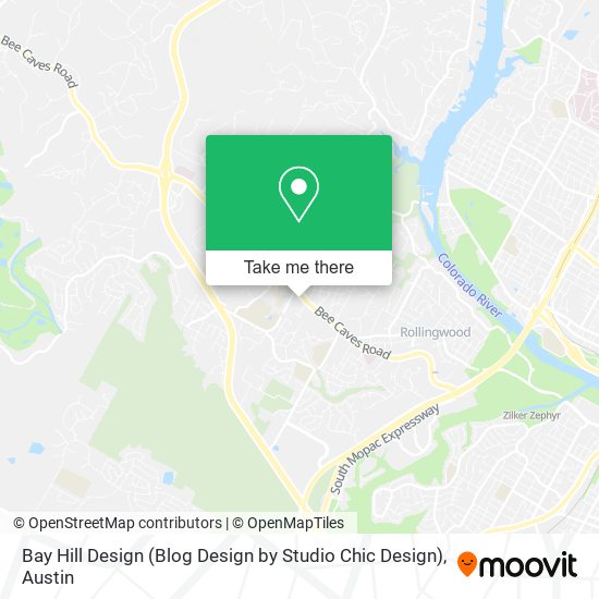 Mapa de Bay Hill Design (Blog Design by Studio Chic Design)