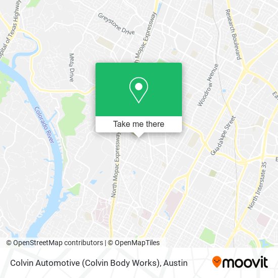 Mapa de Colvin Automotive (Colvin Body Works)