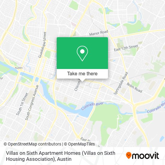 Villas on Sixth Apartment Homes (Villas on Sixth Housing Association) map