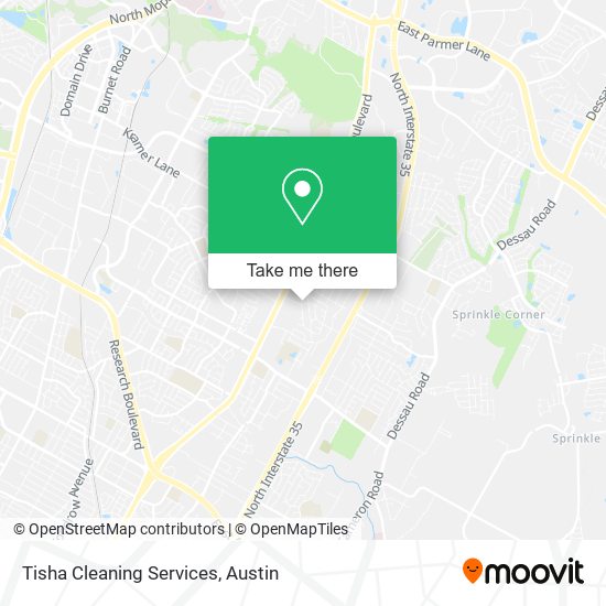 Tisha Cleaning Services map