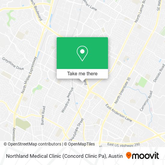 Mapa de Northland Medical Clinic (Concord Clinic Pa)