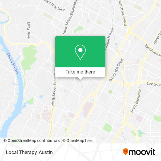 Local Therapy map