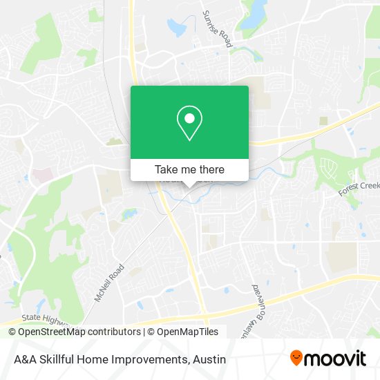 Mapa de A&A Skillful Home Improvements