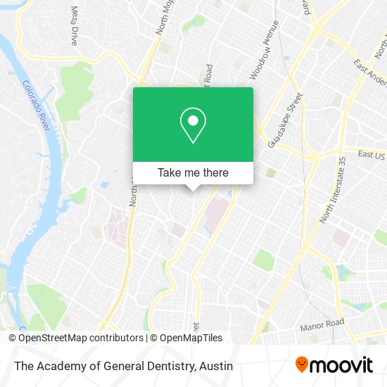The Academy of General Dentistry map