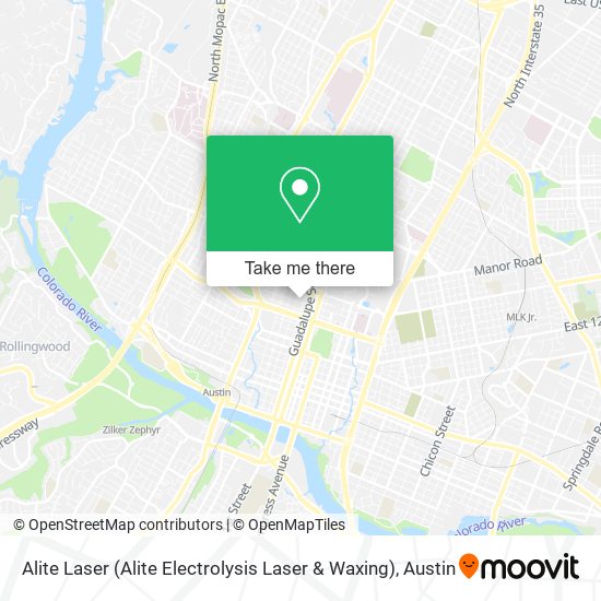 Mapa de Alite Laser (Alite Electrolysis Laser & Waxing)