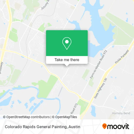 Colorado Rapids General Painting map