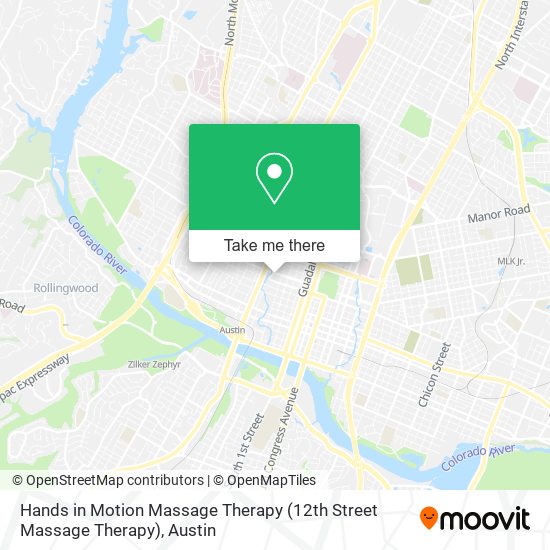 Mapa de Hands in Motion Massage Therapy (12th Street Massage Therapy)