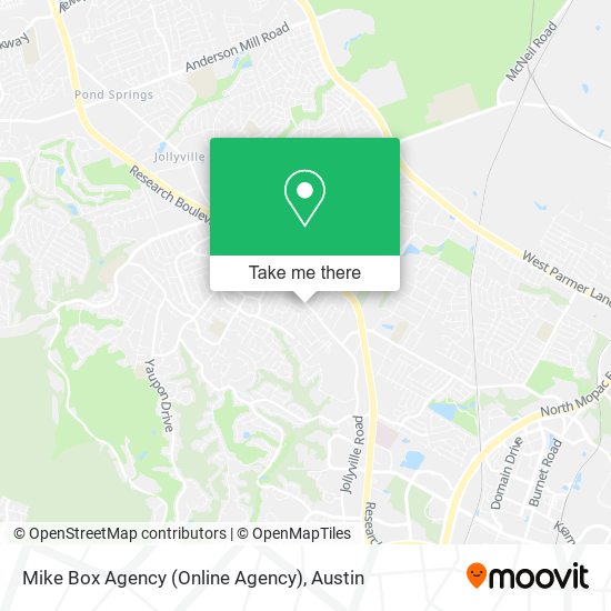 Mapa de Mike Box Agency (Online Agency)
