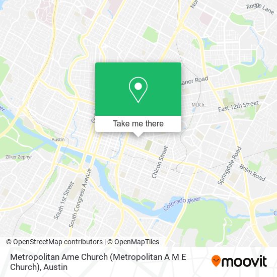 Mapa de Metropolitan Ame Church (Metropolitan A M E Church)