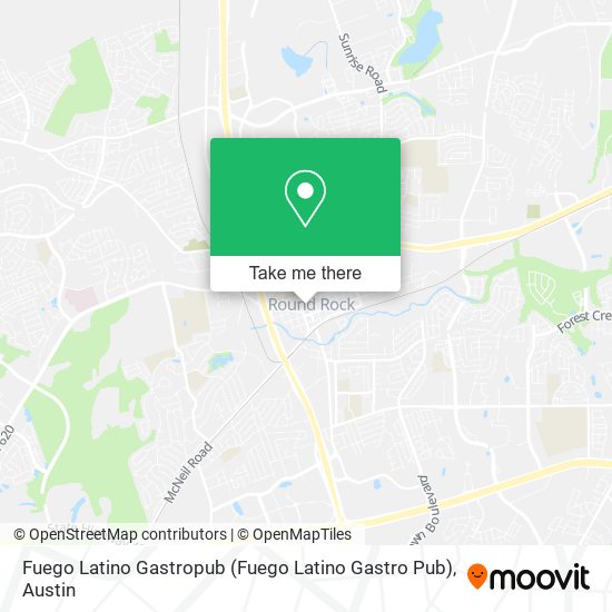 Mapa de Fuego Latino Gastropub (Fuego Latino Gastro Pub)