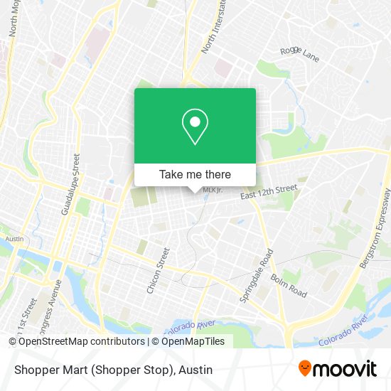 Mapa de Shopper Mart (Shopper Stop)