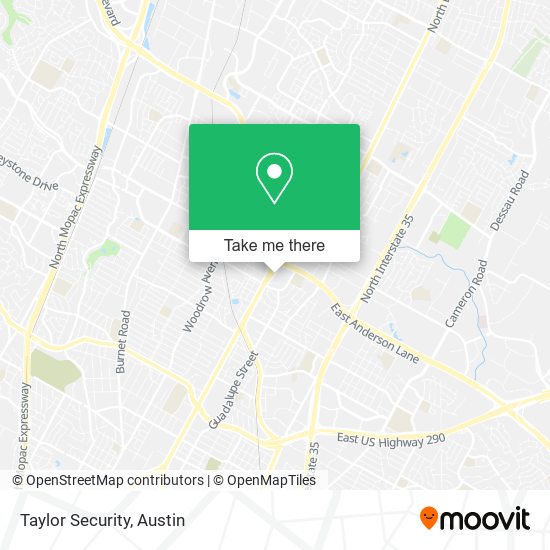 Taylor Security map