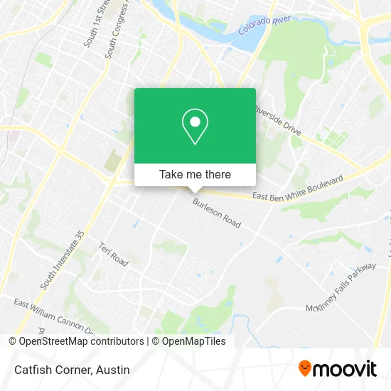 Catfish Corner map