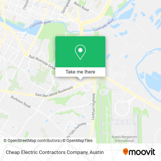 Cheap Electric Contractors Company map