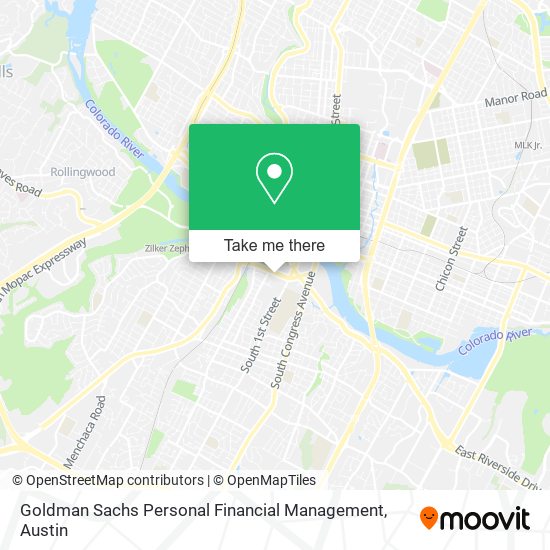 Mapa de Goldman Sachs Personal Financial Management