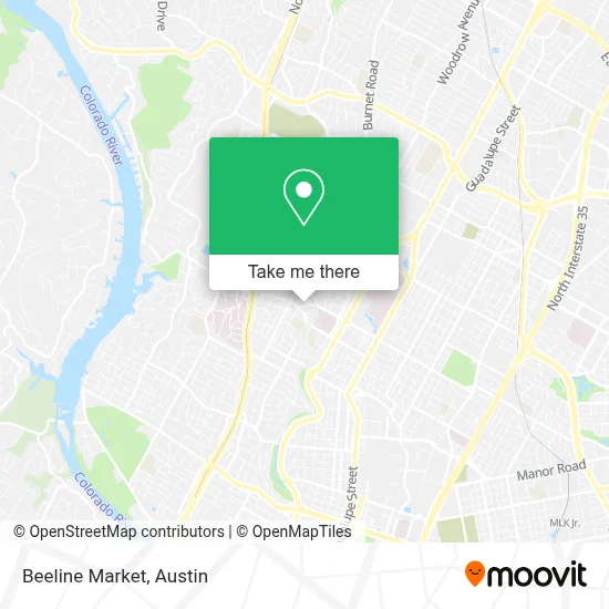Beeline Market map