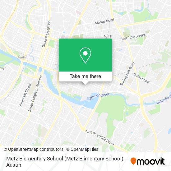 Mapa de Metz Elementary School (Metz Elimentary School)