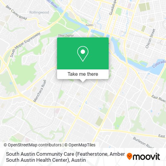 South Austin Community Care (Featherstone, Amber South Austin Health Center) map