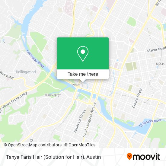 Mapa de Tanya Faris Hair (Solution for Hair)