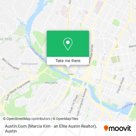 Austin.Com (Marcia Kim - an Elite Austin Realtor) map