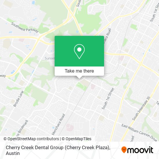 Cherry Creek Dental Group (Cherry Creek Plaza) map