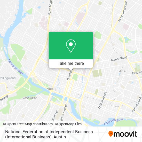 National Federation of Independent Business (International Business) map