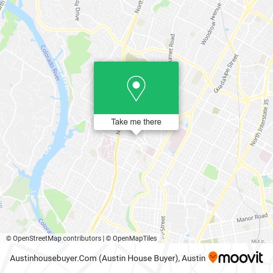 Mapa de Austinhousebuyer.Com (Austin House Buyer)