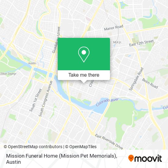 Mapa de Mission Funeral Home (Mission Pet Memorials)